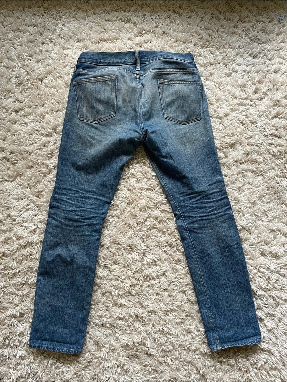 J. Crew Men's 484 Slim Jeans in Medium Blue Wash
